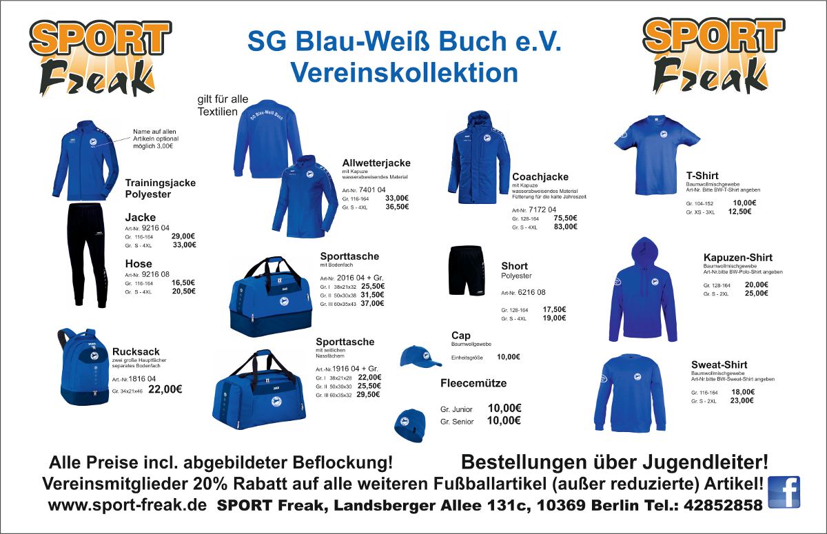 Vereinskollektion Vereinskollektion